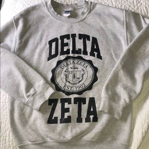 Delta Zeta Emblem Sweatshirt